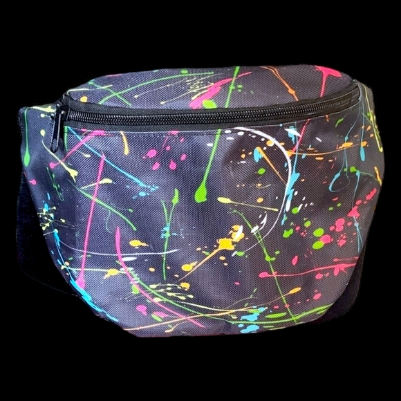 🎨90s Paint Splatter Fanny - Picture 8 of 8